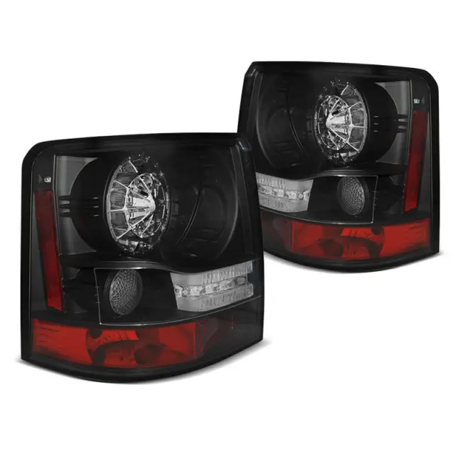 Paiement Sécurisé Feux Arrière LED Noir pour Land Rover Range Rover Sport 2005-2009