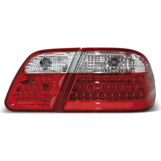 Promotion Feux Arrière À LED Rouge Blanc Pour Mercedes W210 1995-2003