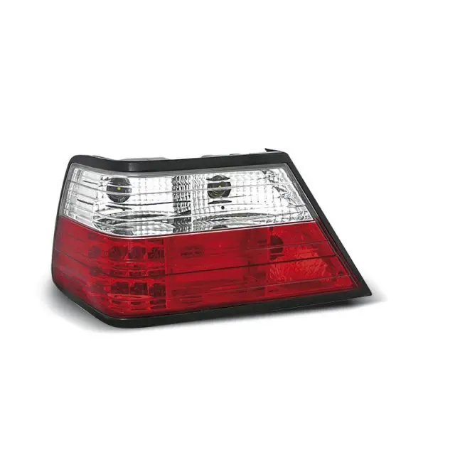 Feux Arrière LED Rouge Blanc pour Mercedes W124 E-Classe 01.85-06.95 Haute Qualité