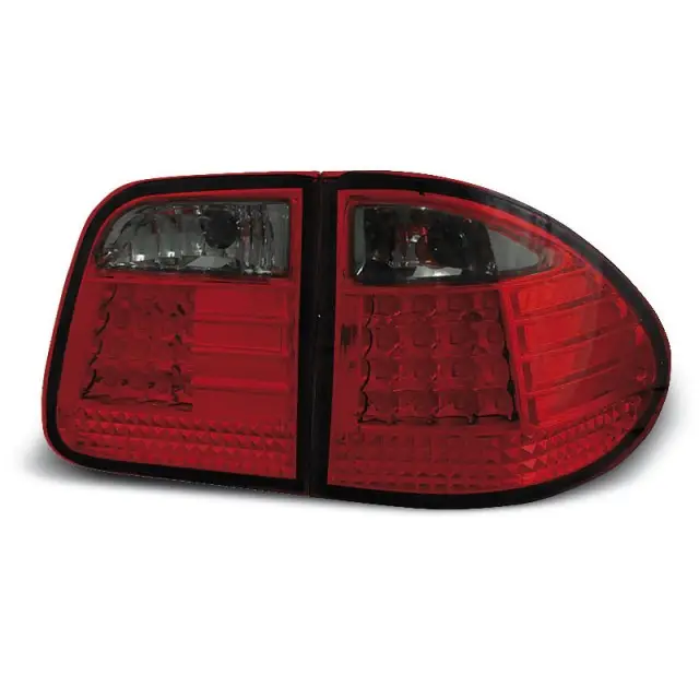 Offre Spéciale Feux Arrière LED Fumés Rouges pour Mercedes W210 Kombi 95-03