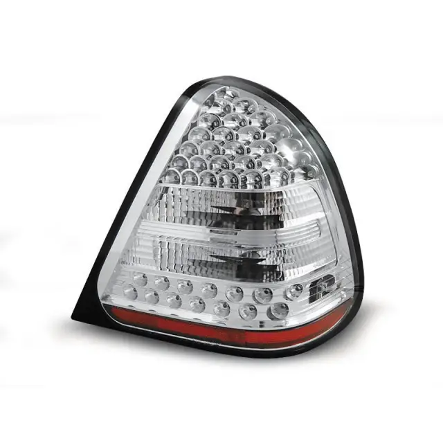 Feux Arrière Led Chromés pour Mercedes W202 C-Class 06.93-06.00 Acheter En Ligne