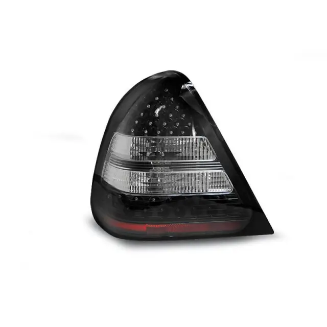 Feux Arrière À LED Noirs pour Mercedes W202 C-Class 1993-2000 Prix Choc