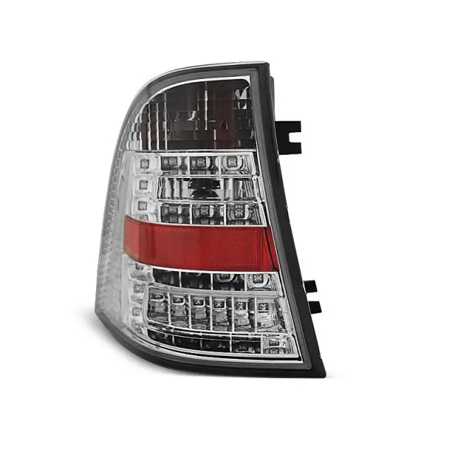 Feux Arrière LED Chromés pour Mercedes W163 ML Classe M 1998-2005 Meilleur Choix