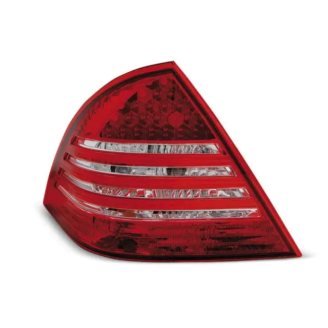 Super Prix Feux Arrière LED Rouge Blanc pour Mercedes C-Class W203 Sedan 00-04