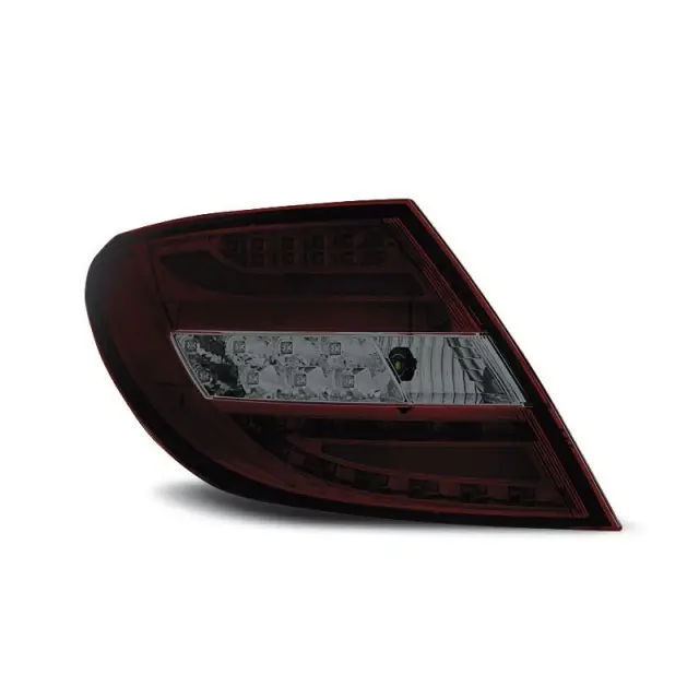 Feux Arrière À Barre LED Fumé Rouge pour Mercedes C-Class W204 07-10 Populaire