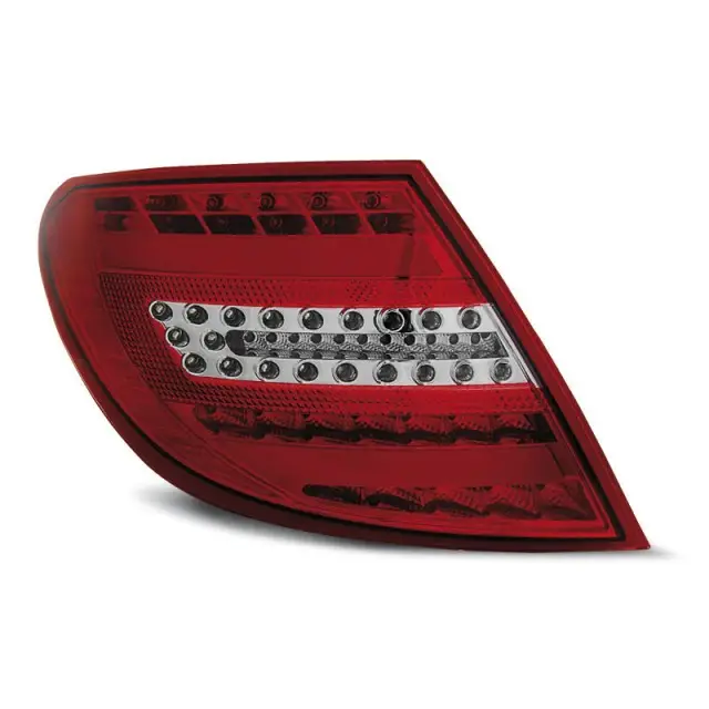 Prix Bas Feux Arrière LED Rouge Blanc pour Mercedes C-Class W204 2007-2010