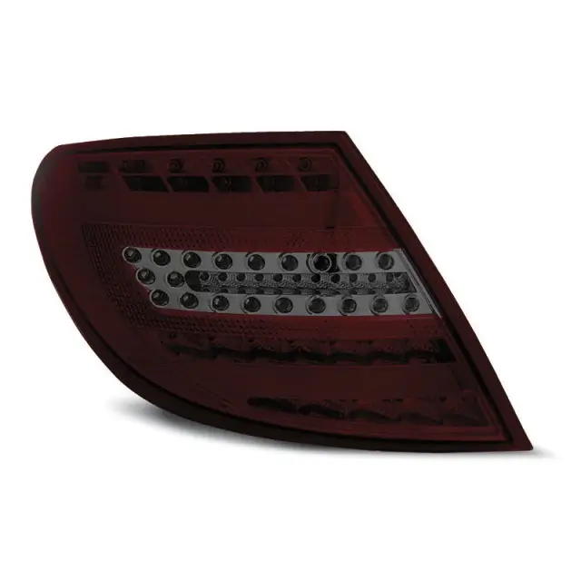 Offre Limitée Feux Arrière LED Fumé Rouge pour Mercedes C-Class W204 Sedan 07-10