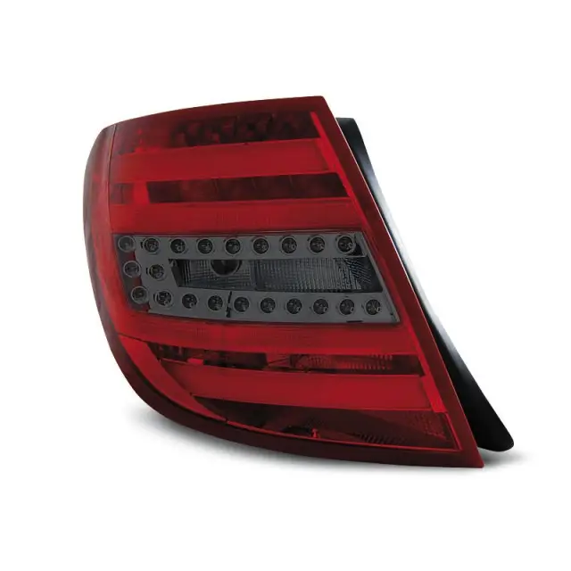 Offre Limitée Feux Arrière Led Fumé Rouge pour Mercedes C-Class W204 Kombi 07-10