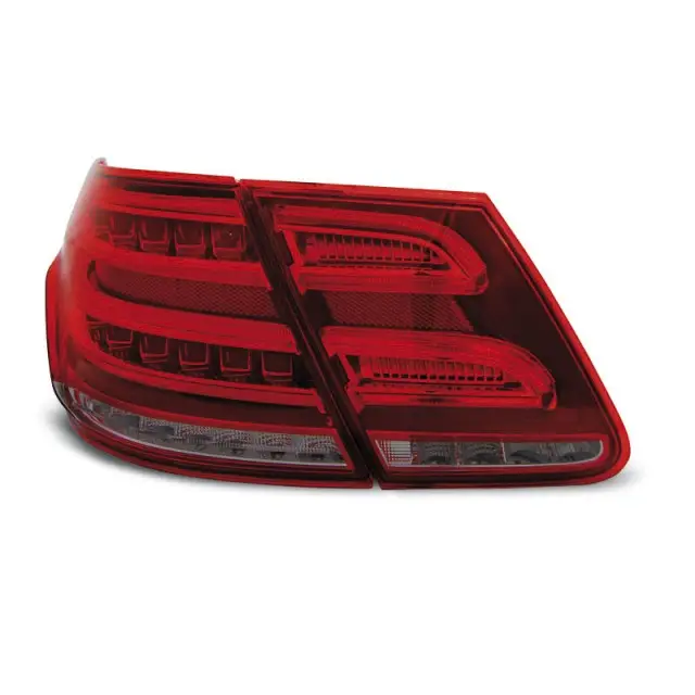 Feux Arrière LED Fumés Rouges pour Mercedes W212 E-Class 09-13 Usine Directe