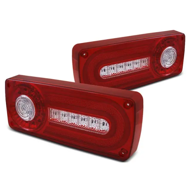 Feux Arrière LED Rouge Blanc pour Mercedes W463 G-Classe 90-12 Prix Cassé