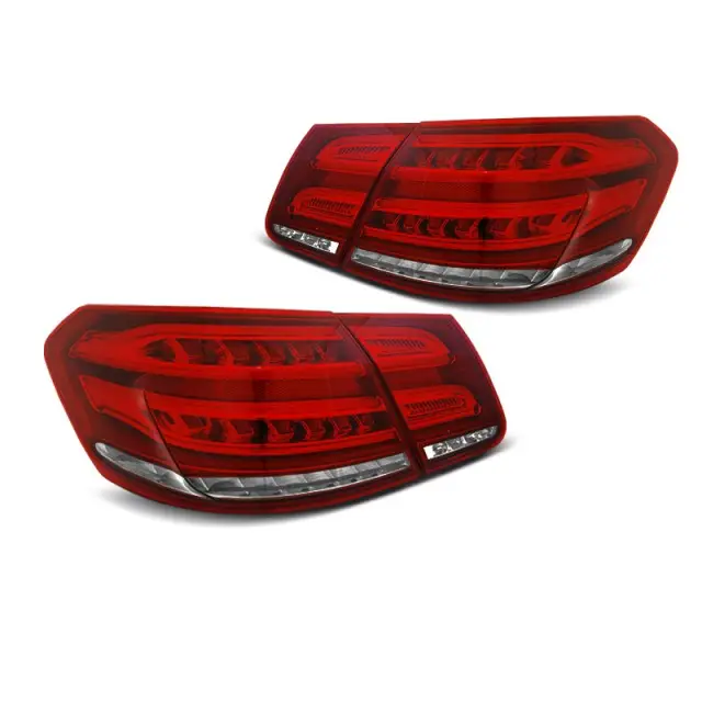 Feux Arrière LED Rouge Blanc Séquentiels pour Mercedes W212 E-Class 09-13 Offre Exclusive