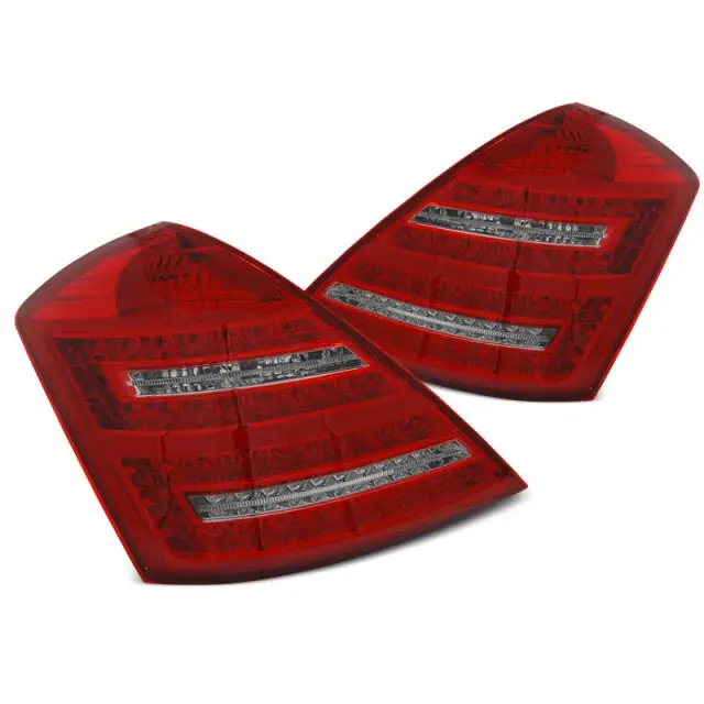 Seulement Aujourd’hui Feux Arrière LED Rouge Blanc Séquentiels pour Mercedes W221 S-Class 05-09