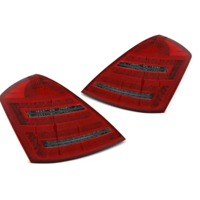Feux Arrière LED Fumé Rouge SEQ pour Mercedes W221 S-Class 05-09 Satisfait Ou Remboursé