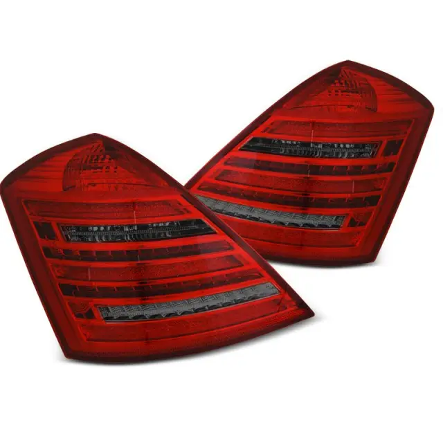Feux Arrière LED Fumé Rouge SEQ pour Mercedes W221 S-Class 05-09 Prix Promo