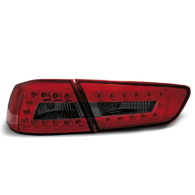 Offre Du Jour Feux Arrière LED Fumé Rouge pour Mitsubishi Lancer 8 Sedan 08-11