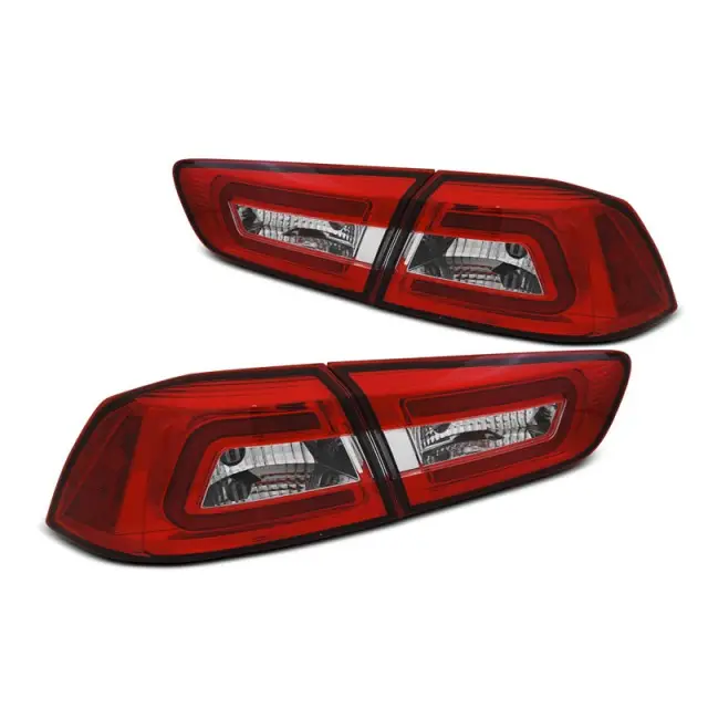 Barre LED Rouge Blanche Avant pour Mitsubishi Lancer 8 Sedan 08-11 Offre Spéciale
