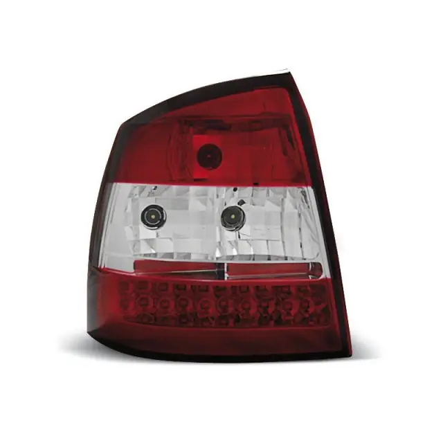 Ampoule LED Rouge Blanc Arrière pour Opel Astra G 09.97-02.04 Seulement Aujourd’hui