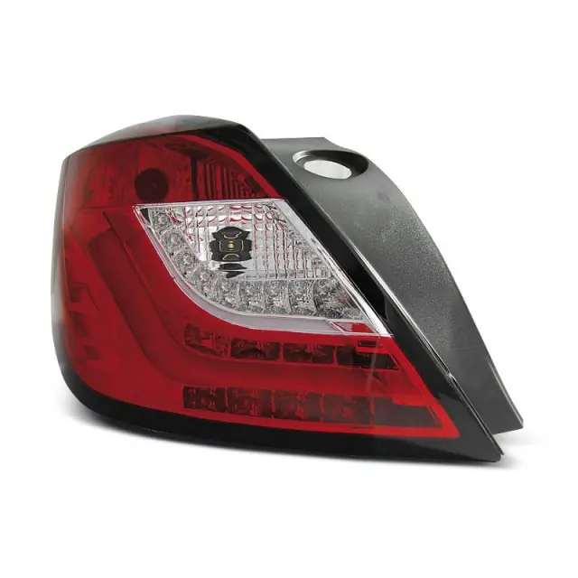 Optiques arrière 3D Rouge Blanc LED pour OPEL ASTRA H 2003-2009 Prix Choc