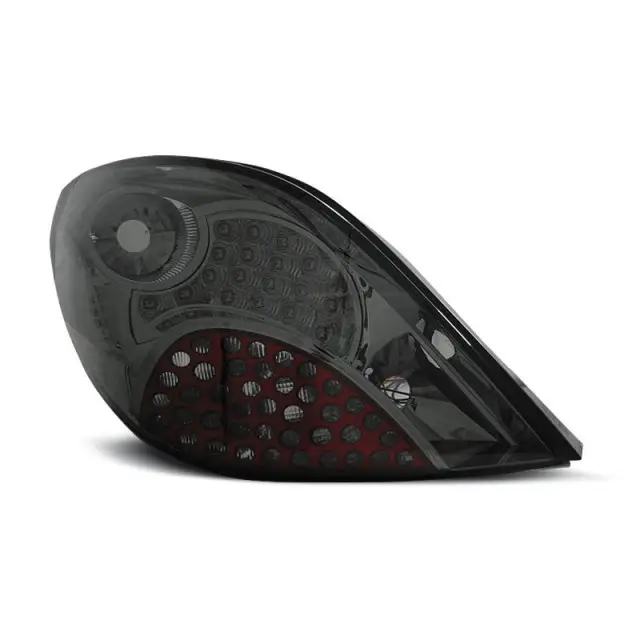 Prix Promo Feux Arrières LED Fumée pour Peugeot 207 3D/5D 2005-2009