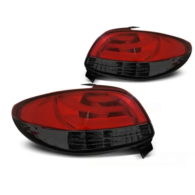 Top Vente Barre LED Fumée Rouge Avant pour Peugeot 206 10.98