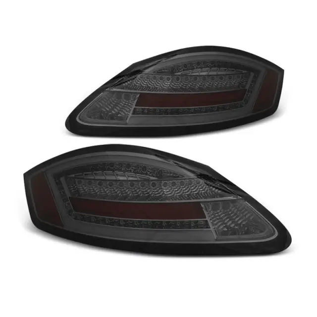 Satisfait Ou Remboursé Feux Arrière LED Fumés SEQ pour Porsche Boxster 987 / Cayman 05-08