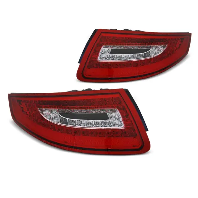 Feux Arrière LED Rouge Blanc pour Porsche 911 997 2004-2009 Meilleur Prix