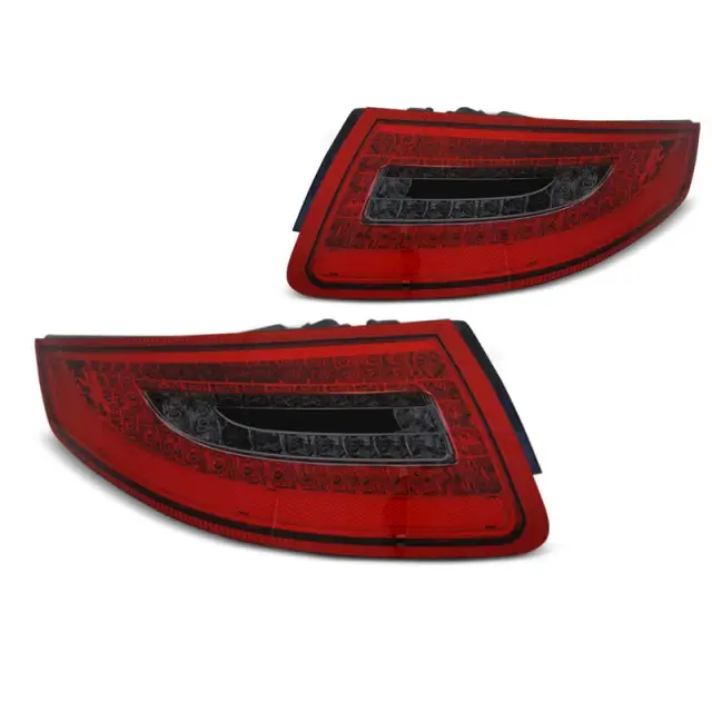 Achat Immédiat Feux Arrière LED Fumé Rouge pour Porsche 911 997 2004-2009