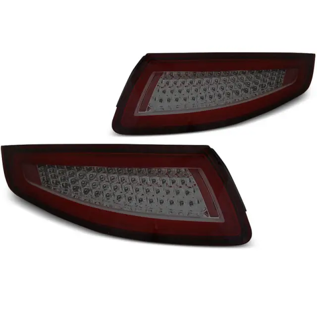 Pas Cher Feux Arrière LED Barre Rouge Fumée pour Porsche 911 997 04-09
