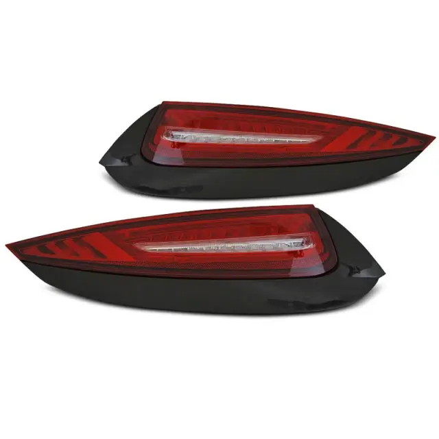Feux Arrière LED Rouge Blanc pour Porsche 911 997 2009-2012 Haute Qualité