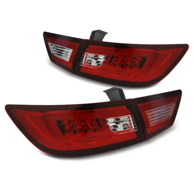 Barre LED Rouge Blanc Arrière pour Renault Clio IV 2013-2016 Hatchback Populaire