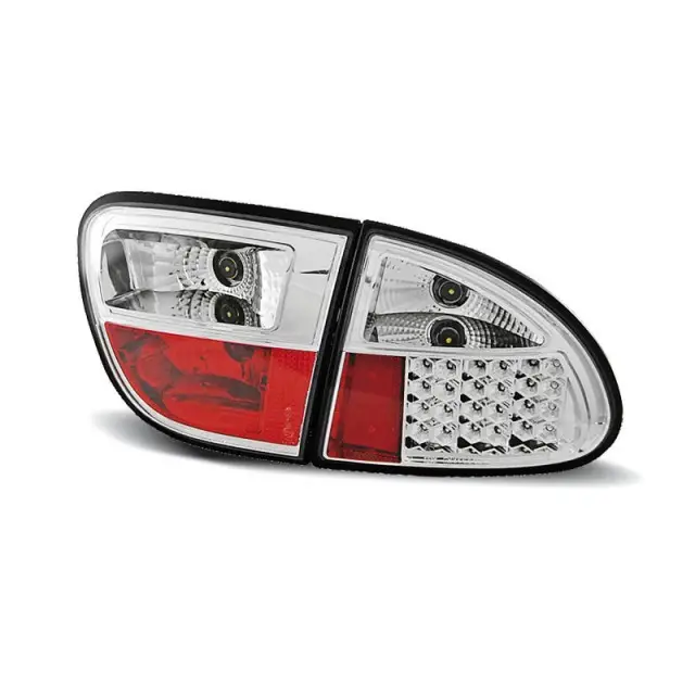 Feux Arrière À LED Chromés Pour Seat Leon 1999-2004 Acheter En Ligne