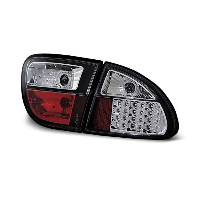 Solde Feux Arrière LED Noirs pour SEAT LEON 1999-2004