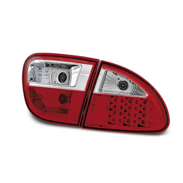 Nouveauté Feux Arrière À LED Rouge Blanc pour Seat Leon 1999-2004