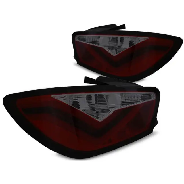 Prix Promo Feux Arrière LED Fumé Rouge pour Seat Ibiza 6J 3D 06-12