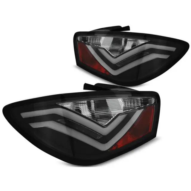 Feux Arrière Led Bar Noir pour Seat Ibiza 6J 3D 2006-2012 Commande En Gros