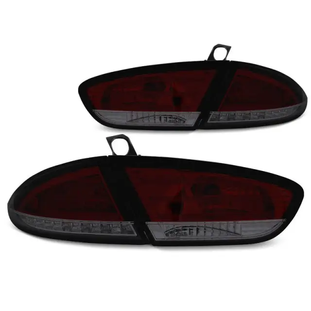 Feux Arrière Led Fumé Rouge pour Seat Leon 2003-2012 Meilleur Prix