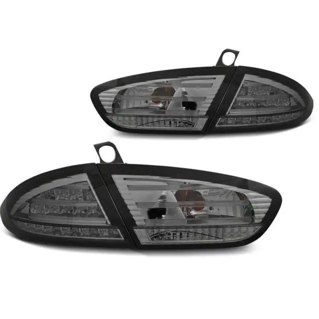 Livraison Gratuite Feux Arrière LED Fumés pour Seat Leon 2003-2012