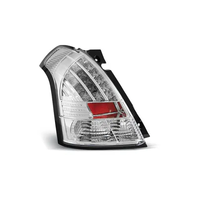 Feux Arrière Chromés LED pour Suzuki Swift 2005-2010 Soldes