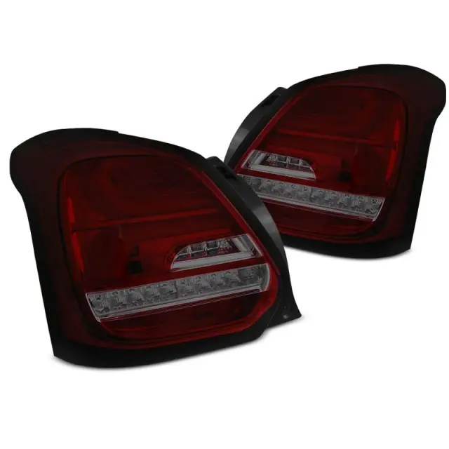 Fumée Rouge LED Séquentielle pour Suzuki Swift VI 2017 Livraison Gratuite