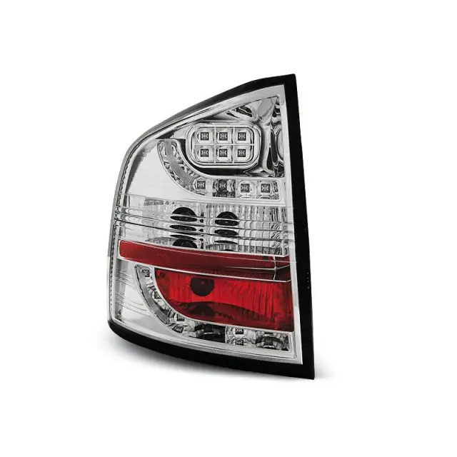 Feux Arrière Led Chromés pour Skoda Octavia II Kombi 2004-2012 Affaire À Saisir