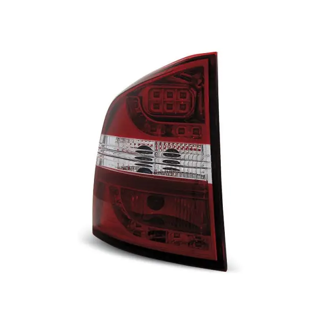 Achat Immédiat Feux Arrière À LED Rouge Blanc Pour Skoda Octavia II Kombi 04-12
