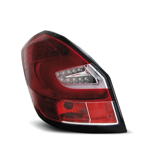 Petit Prix Feux Arrière À LED Rouges Et Blancs Pour Skoda Fabia II 2007-2014