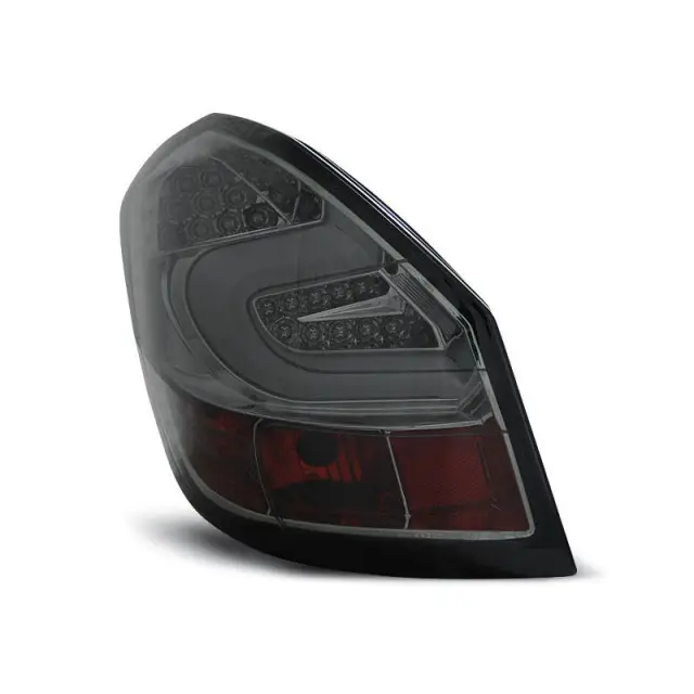 Bon Plan Feux Arrière À Barre LED Fumée pour Skoda Fabia II 2007-2014