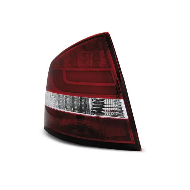 Feux Arrière À Del Rouges Et Blancs Pour Skoda Octavia II Sedan 04-12 Must-Have
