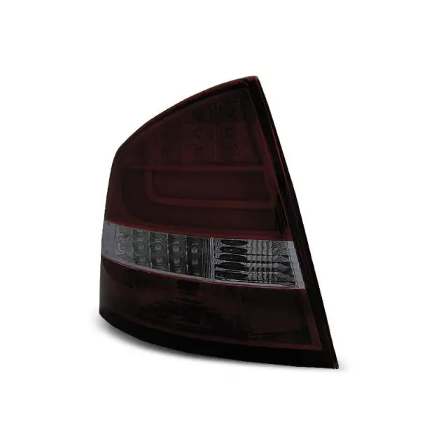 Feux Arrière LED Fumés Rouges pour Skoda Octavia II Sedan 04-12 Prix Promo