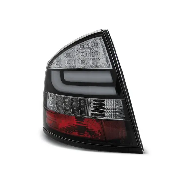 Feux Arrière LED Noirs pour Skoda Octavia II Sedan 2004-2012 Populaire