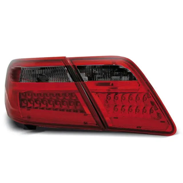 Retour Gratuit Feux Arrière LED Fumés Rouges pour Toyota Camry 2006-2009