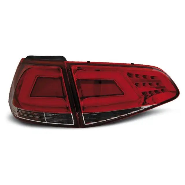 Soldes Feux Arrière À Barre LED Rouge Blanc pour VW Golf 7 2013-2017