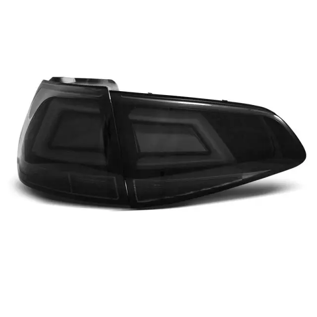Meilleure Vente Feux Arrière À Barre Led Noir Fumé Pour VW Golf 7 2013-2017