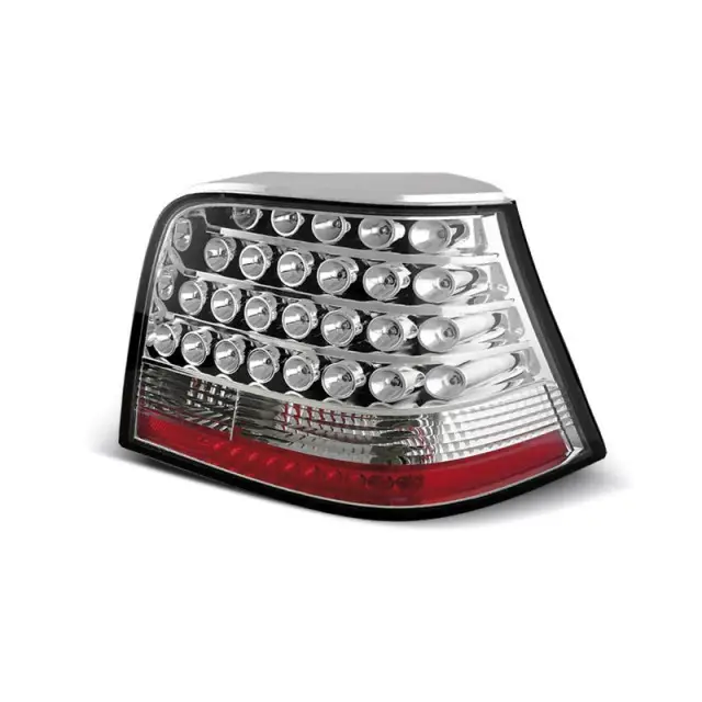 Expédié Aujourd’hui Feux Arrière LED Chromés pour VW Golf 4 09.97-09.03